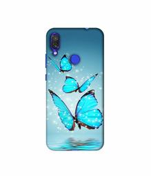 Amazon Brand - Solimo Designer Flying Butterflies 3D Printed Hard Back Case Mobile Cover for Mi Redmi Note 7 / Note 7S / Note 7 Pro