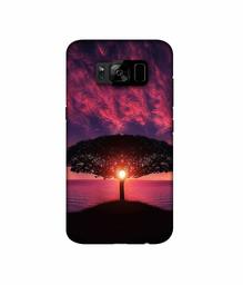 Amazon Brand - Solimo Designer Nature Digital Painting 3D Printed Hard Back Case Mobile Cover for Samsung Galaxy S8 Plus