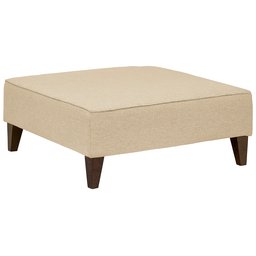 Rivet Modern Oversized Upholstered Square Ottoman