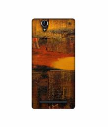 Amazon Brand - Solimo Designer Brown Shade Mashup 3D Printed Hard Back Case Mobile Cover for Sony Xperia T2 Ultra