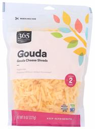 365 by Whole Foods Market, Cheese Shreds, Gouda, 8 Ounce