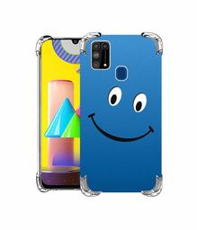 Amazon Brand - Solimo Designer Happy UV Printed Soft Back Case Mobile Cover for Samsung Galaxy M31