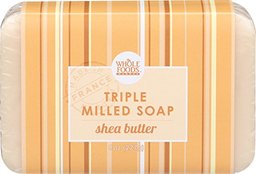 Whole Foods Market, Shea Butter Triple Milled Soap, 8 Ounce